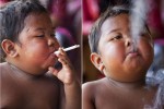 Выкуривавший по 40 сигарет в день 5-летний ребенок избавился от вредной привычки